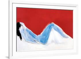 Reclining Nude-Nicolas De Staël-Framed Premium Giclee Print