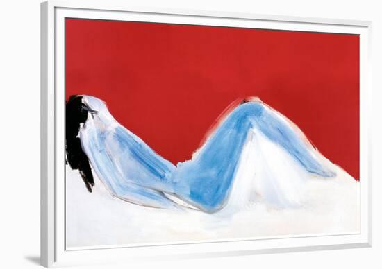 Reclining Nude-Nicolas De Staël-Framed Premium Giclee Print