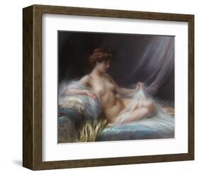 Reclining Nude-Delphin Enjolras-Framed Premium Giclee Print