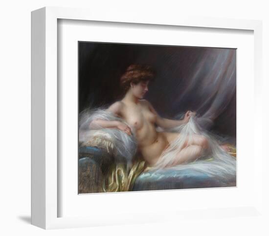 Reclining Nude-Delphin Enjolras-Framed Premium Giclee Print