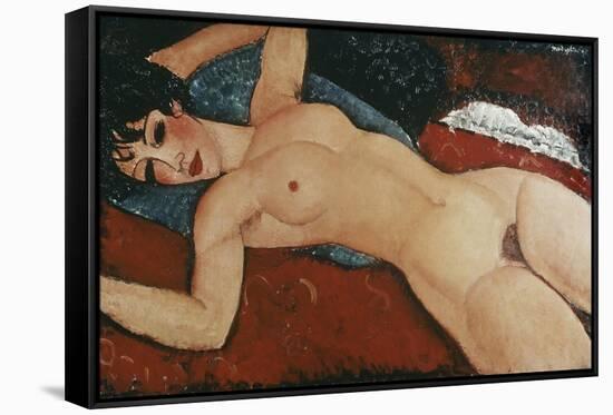 Reclining Nude-Amedeo Modigliani-Framed Stretched Canvas