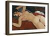 Reclining Nude-Amedeo Modigliani-Framed Giclee Print