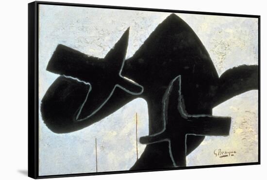 Reclining Nude-Georges Braque-Framed Stretched Canvas