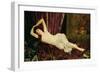 Reclining Nude-Henri Fantin-Latour-Framed Giclee Print