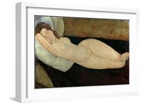 Reclining Nude-Amedeo Modigliani-Framed Giclee Print