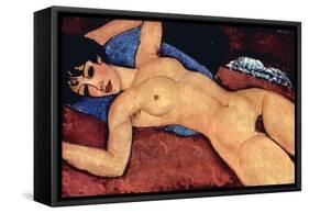 Reclining Nude-Amedeo Modigliani-Framed Stretched Canvas