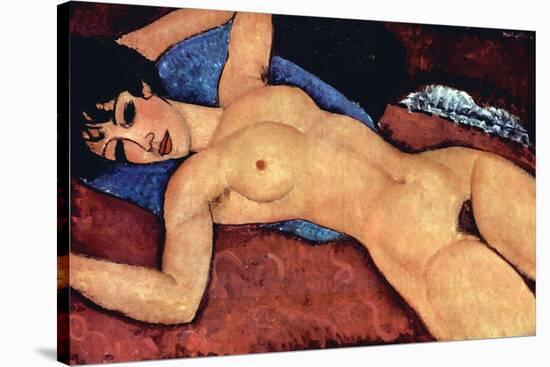 Reclining Nude-Amedeo Modigliani-Stretched Canvas