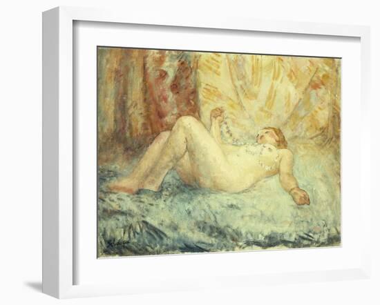 Reclining Nude-Henri Lebasque-Framed Giclee Print