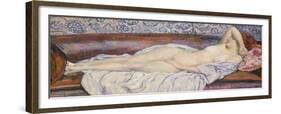 Reclining Nude-Théo van Rysselberghe-Framed Giclee Print