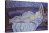 Reclining Nude-Theo van Rysselberghe-Stretched Canvas