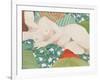 Reclining nude-Jennifer Abbott-Framed Giclee Print