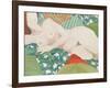 Reclining nude-Jennifer Abbott-Framed Giclee Print