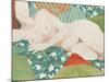 Reclining nude-Jennifer Abbott-Mounted Giclee Print