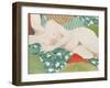 Reclining nude-Jennifer Abbott-Framed Giclee Print