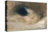 Reclining Nude-Eugene Carriere-Stretched Canvas