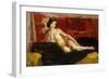 Reclining Nude-Isaac Israels-Framed Giclee Print