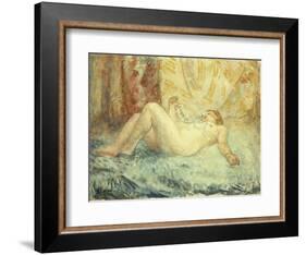 Reclining Nude-Henri Lebasque-Framed Giclee Print