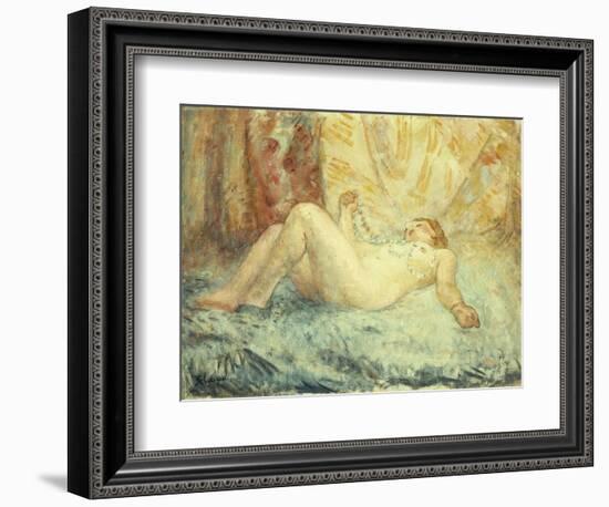 Reclining Nude-Henri Lebasque-Framed Giclee Print