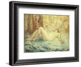 Reclining Nude-Henri Lebasque-Framed Giclee Print