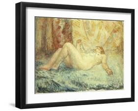 Reclining Nude-Henri Lebasque-Framed Giclee Print