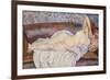 Reclining Nude-Theo van Rysselberghe-Framed Giclee Print