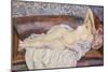 Reclining Nude-Theo van Rysselberghe-Mounted Giclee Print