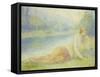 Reclining Nude-Hippolyte Petitjean-Framed Stretched Canvas