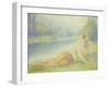 Reclining Nude-Hippolyte Petitjean-Framed Giclee Print