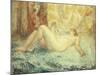 Reclining Nude-Henri Lebasque-Mounted Giclee Print