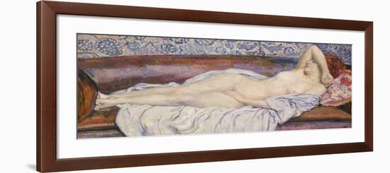 Reclining Nude-Théo van Rysselberghe-Framed Giclee Print