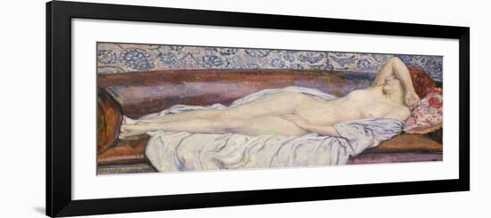 Reclining Nude-Théo van Rysselberghe-Framed Giclee Print