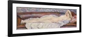 Reclining Nude-Théo van Rysselberghe-Framed Giclee Print