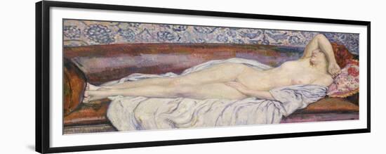 Reclining Nude-Théo van Rysselberghe-Framed Giclee Print