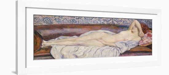 Reclining Nude-Théo van Rysselberghe-Framed Giclee Print