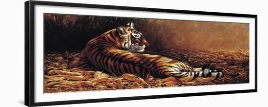 Reclining Tiger-Michael Jackson-Framed Giclee Print