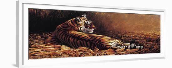 Reclining Tiger-Michael Jackson-Framed Giclee Print