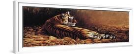 Reclining Tiger-Michael Jackson-Framed Giclee Print