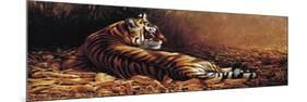 Reclining Tiger-Michael Jackson-Mounted Giclee Print