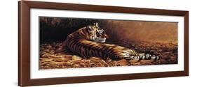 Reclining Tiger-Michael Jackson-Framed Giclee Print