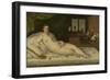 Reclining Venus-Lambert Sustris-Framed Art Print