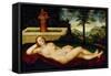Reclining Water-Nymph-Lucas Cranach the Elder-Framed Stretched Canvas