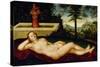 Reclining Water-Nymph-Lucas Cranach the Elder-Stretched Canvas