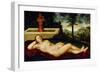 Reclining Water-Nymph-Lucas Cranach the Elder-Framed Giclee Print