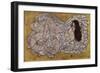 Reclining Woman, 1917-Egon Schiele-Framed Giclee Print