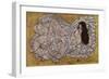 Reclining Woman, 1917-Egon Schiele-Framed Giclee Print