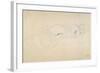 Reclining Woman 2-Gustav Klimt-Framed Premium Giclee Print