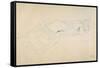 Reclining Woman 2-Gustav Klimt-Framed Stretched Canvas