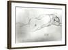 Reclining Woman, c.1914-Gustav Klimt-Framed Giclee Print