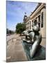 Reclining Woman Elbow Statue by Henry Moore, Leeds, West Yorkshire, Yorkshire, England, UK, Europe-Mark Sunderland-Mounted Photographic Print