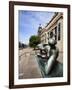 Reclining Woman Elbow Statue by Henry Moore, Leeds, West Yorkshire, Yorkshire, England, UK, Europe-Mark Sunderland-Framed Photographic Print